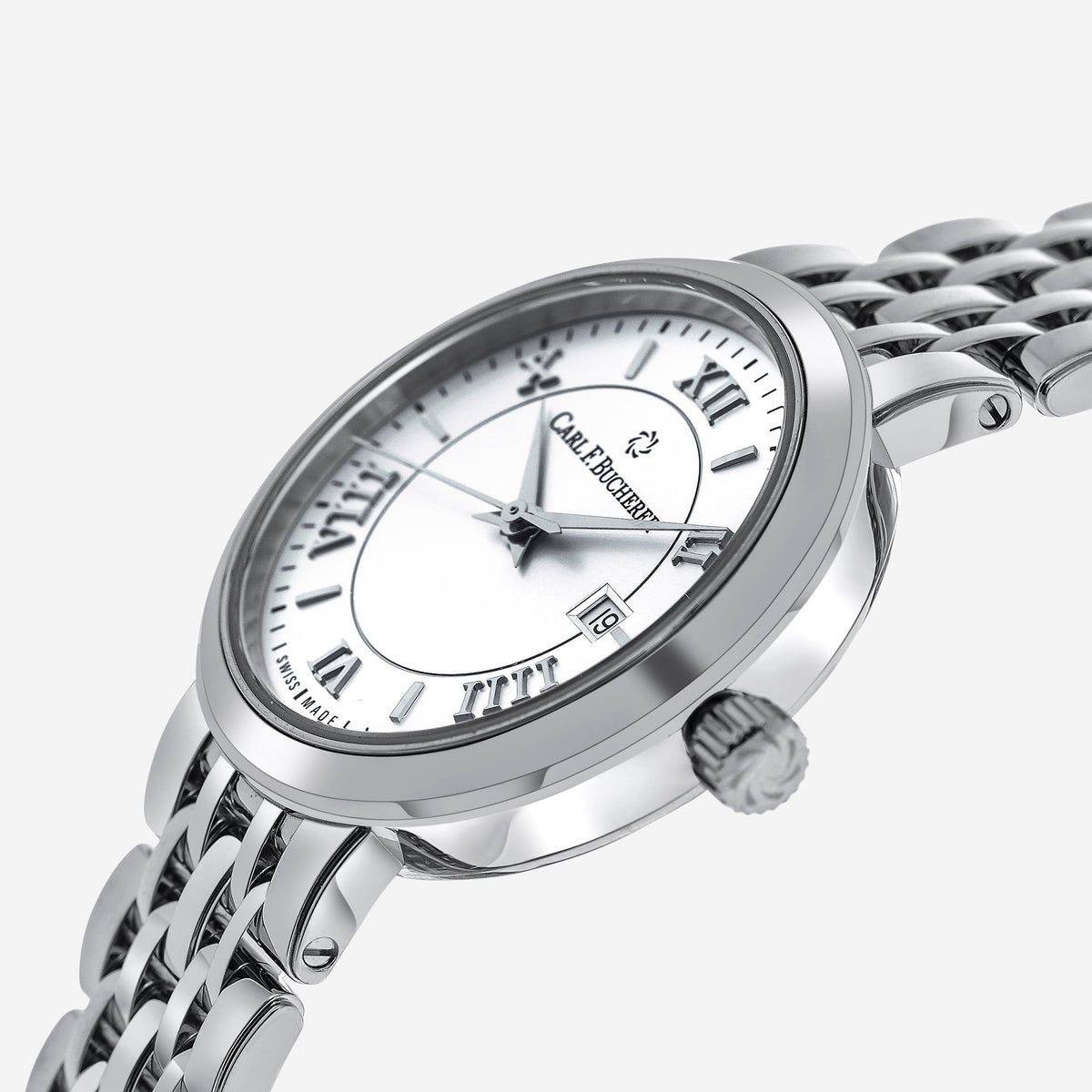 Carl F. Bucherer Adamavi AutoDate Stainless Steel Automatic Women's Watch 00.10320.08.15.21