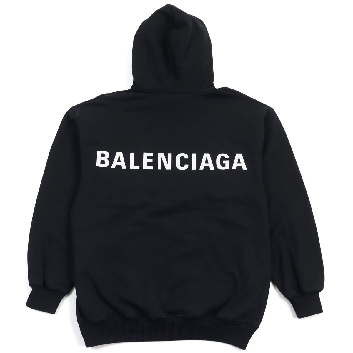 balenciaga Cotton Back Logo Pullover XS