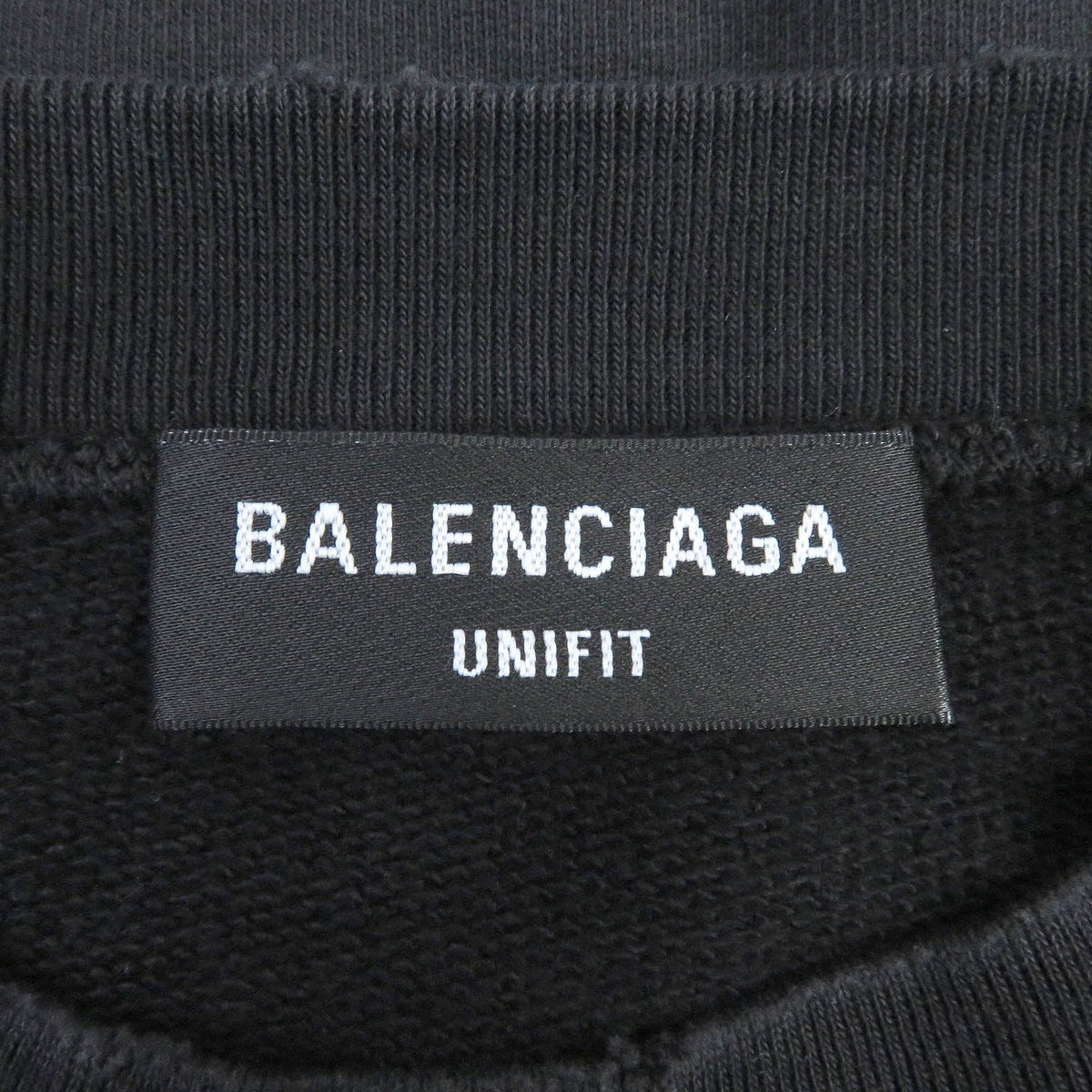 balenciaga Distressed Oversized Sweatshirt XS