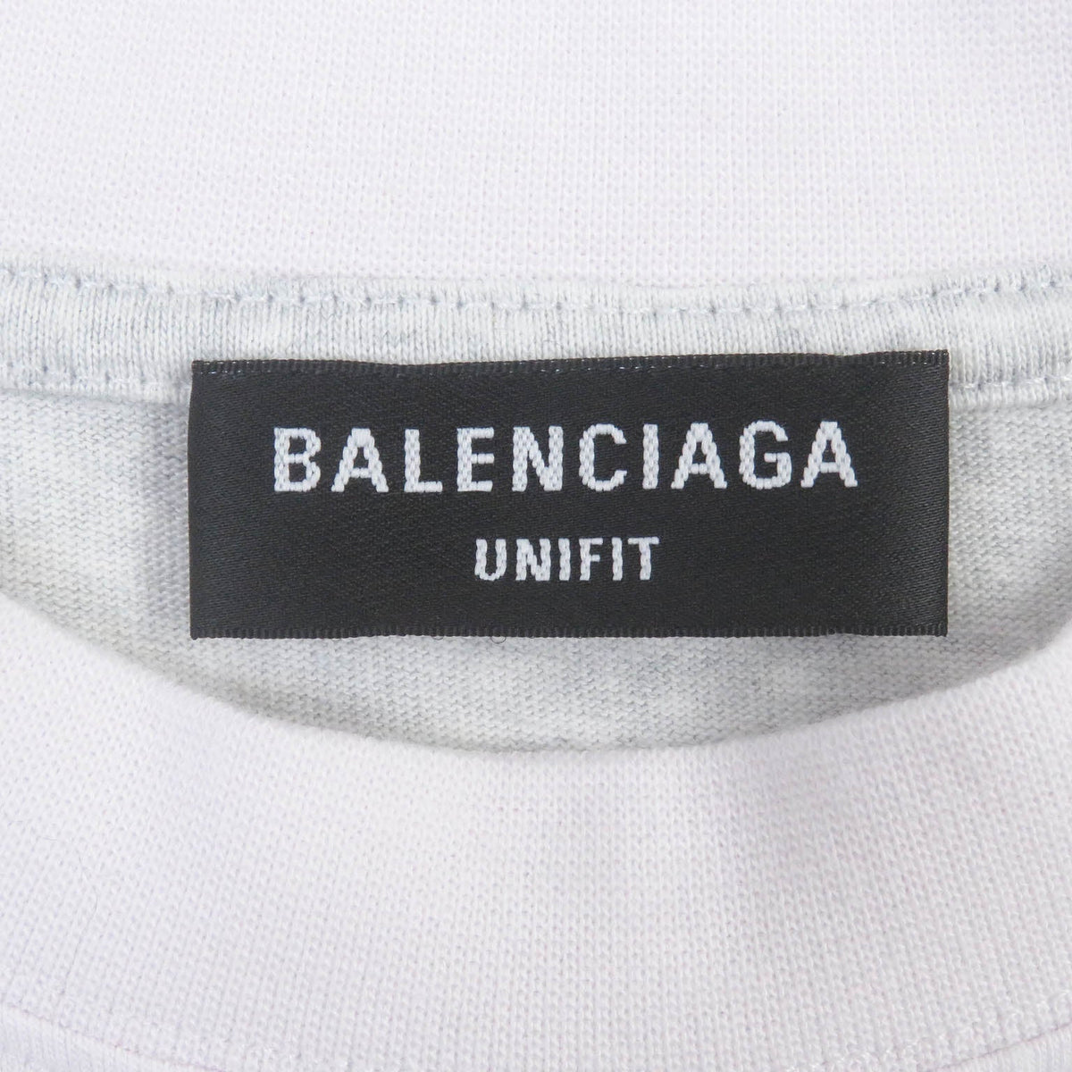 balenciaga Oversized T-shirt Ivory Gray L