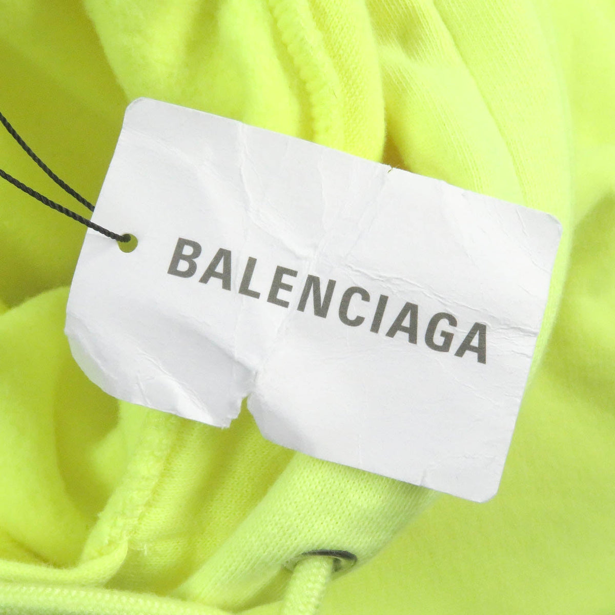 balenciaga Cotton Logo Hoodie Pullover XS