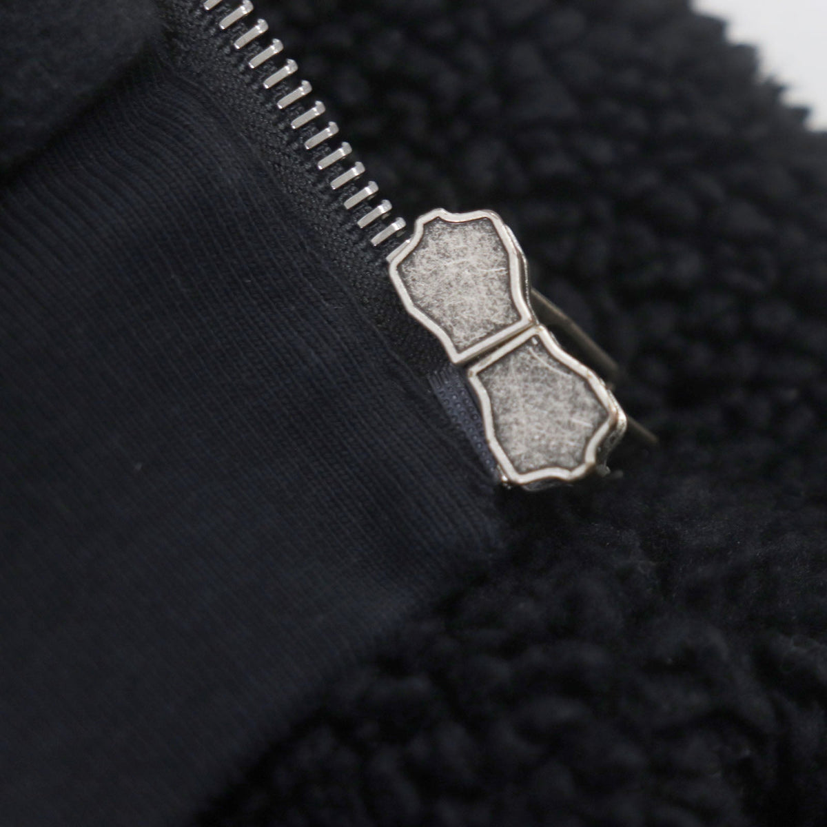 balenciaga Zip-Up Hoodie Fleece Jacket Black