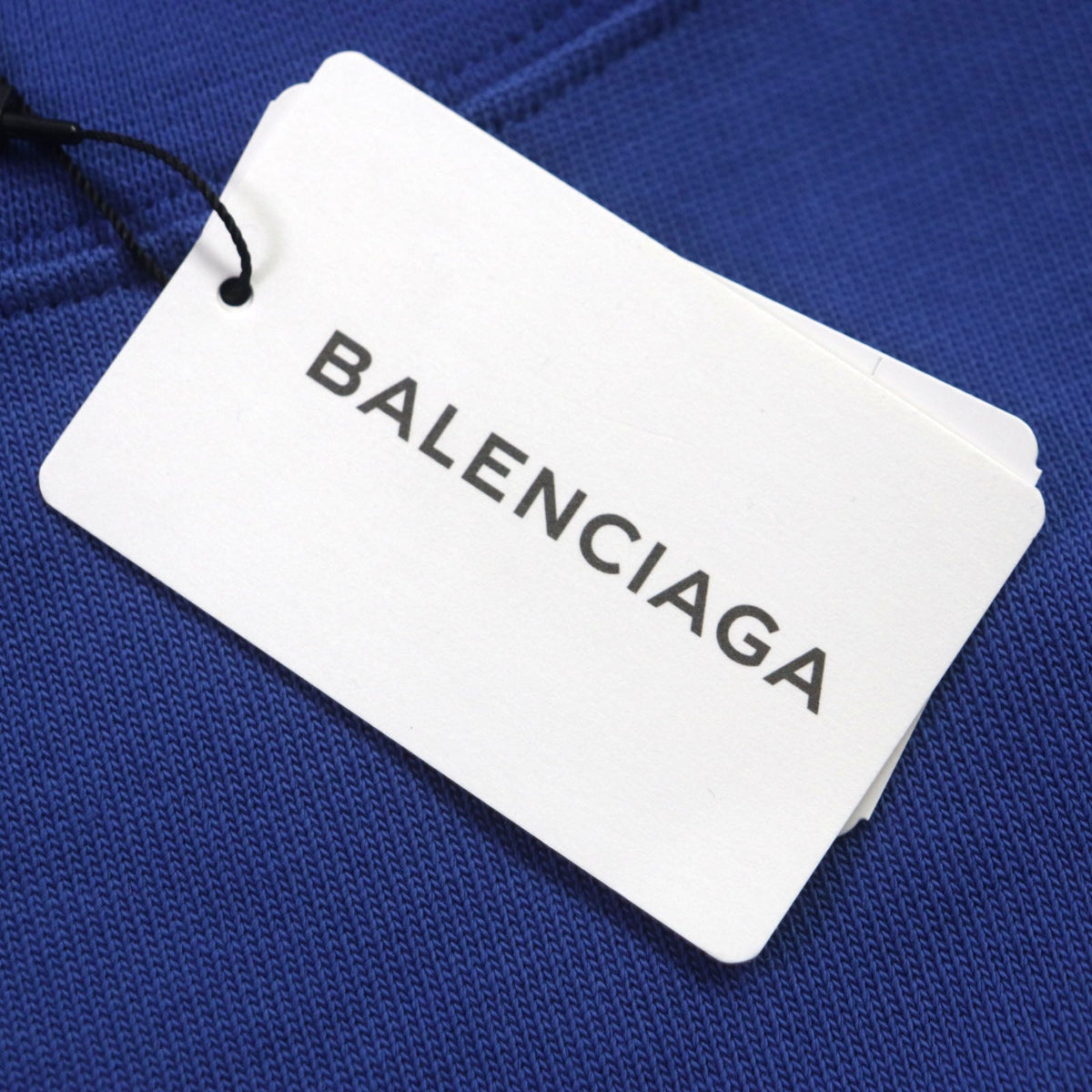 balenciaga Cotton Deformed T-shirt Blue M