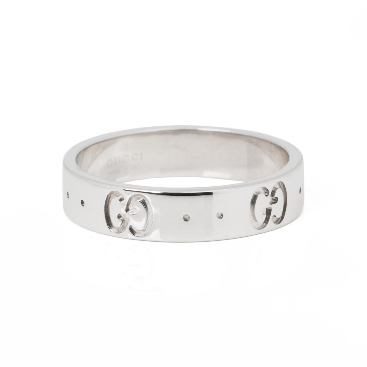Gucci Icon Slim Band Ring