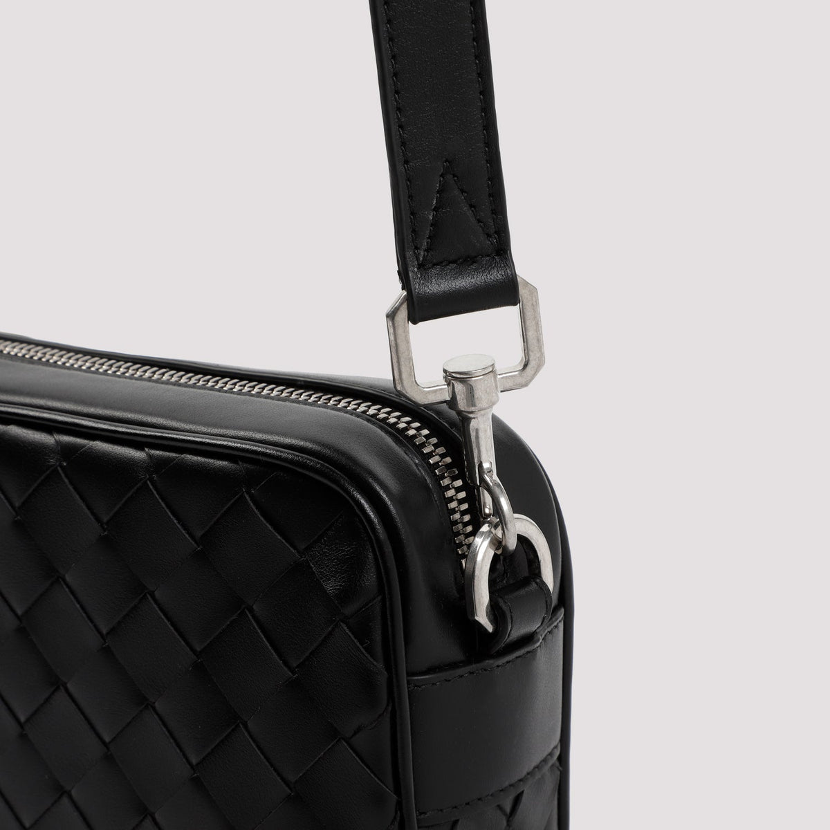 Bottega Veneta Leather Camera Mini Shoulder Bag Unisex