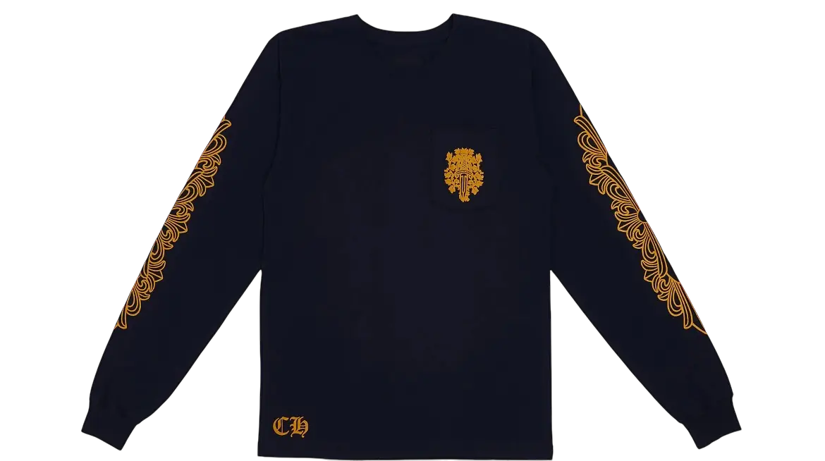 Chrome Hearts V89 Dagger Long Sleeve T-Shirt