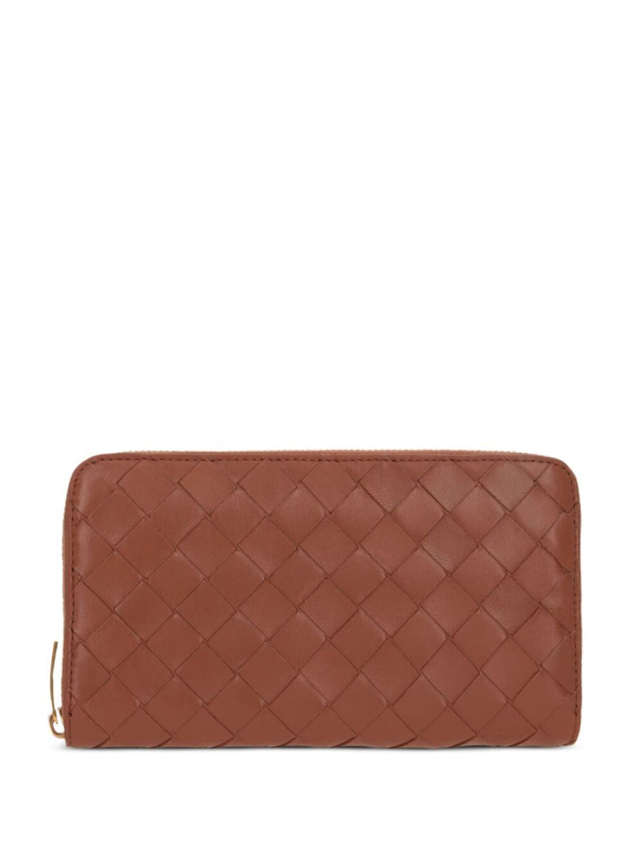 Bottega Veneta Women Portafoglio Intrecciato Grande Con Zip