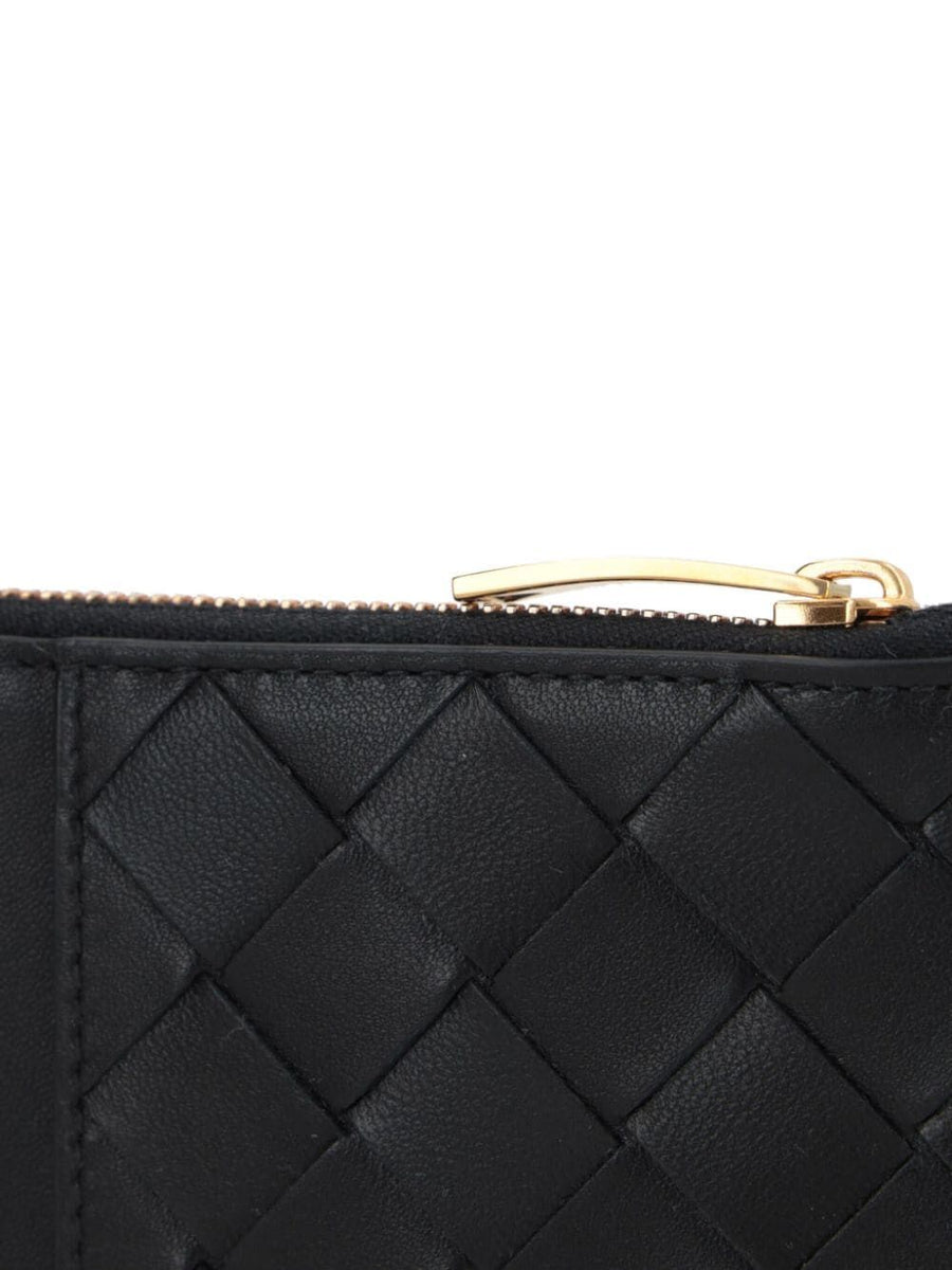 Bottega Veneta Women Portacarte Intrecciato Con Zip