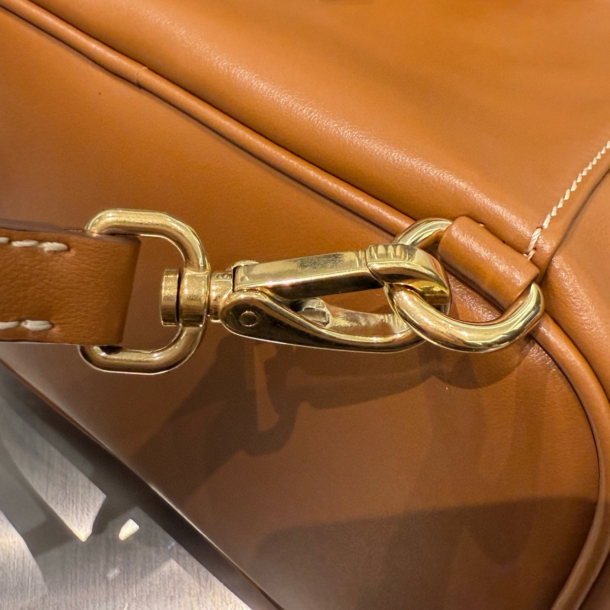 MIU M LEATHER BACKPACK