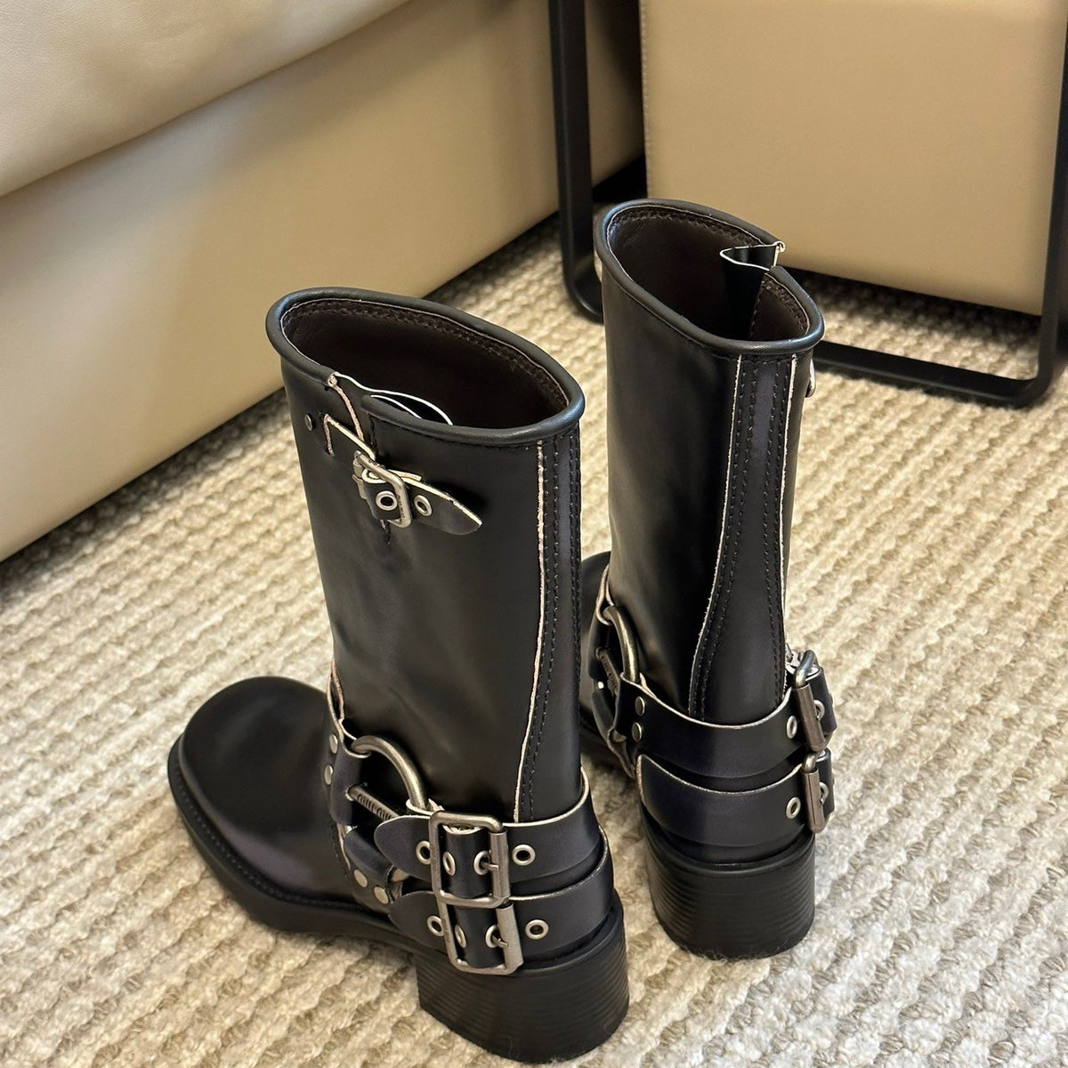 MIU M BOOTS