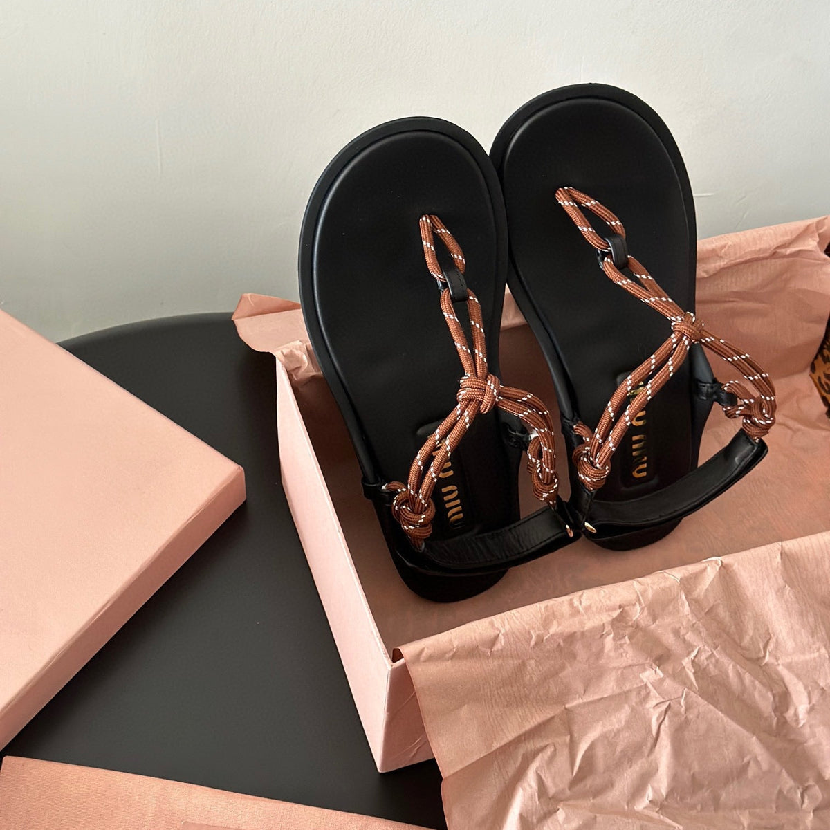 MIU M SANDALS