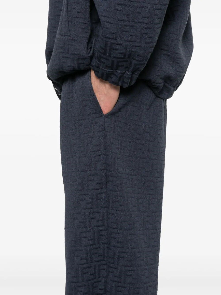 Fendi Men `Ff Allover` Track Pants
