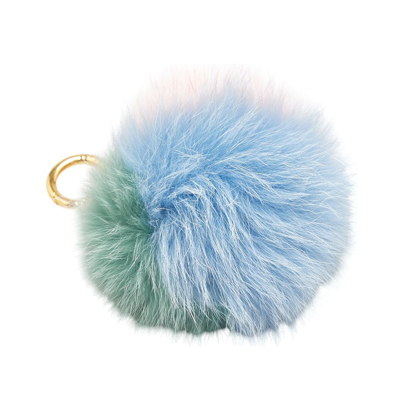 Top quality Fendi Fur Leather Bag Charm Keychain