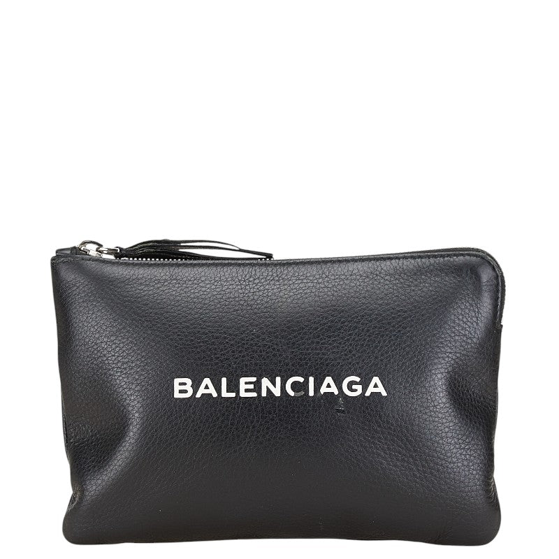 balenciaga Leather Everyday M Pouch 492465