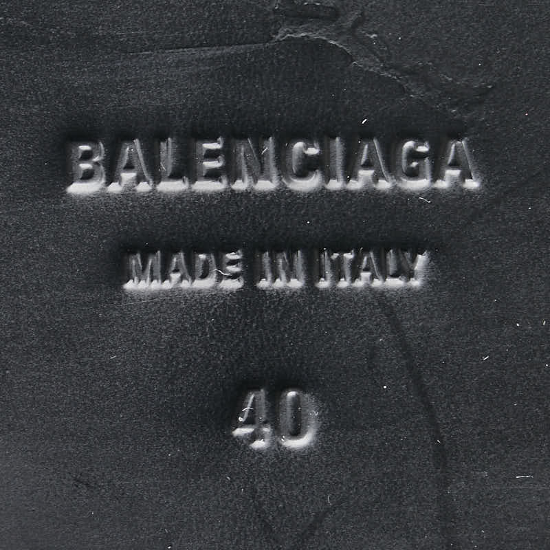 balenciaga Leather Dress Shoes Black