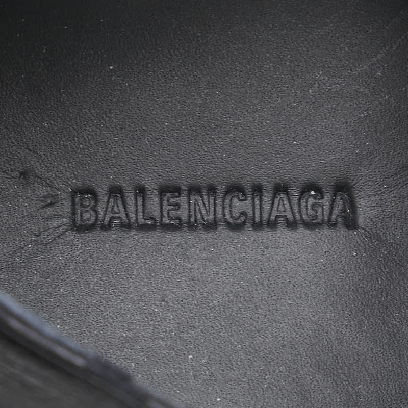 balenciaga Leather Dress Shoes Black