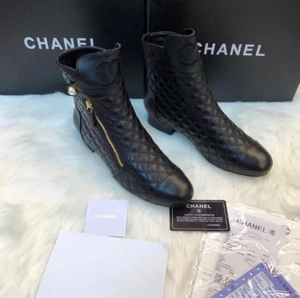 Chanel Latest Women's Fashion Ankle Boots