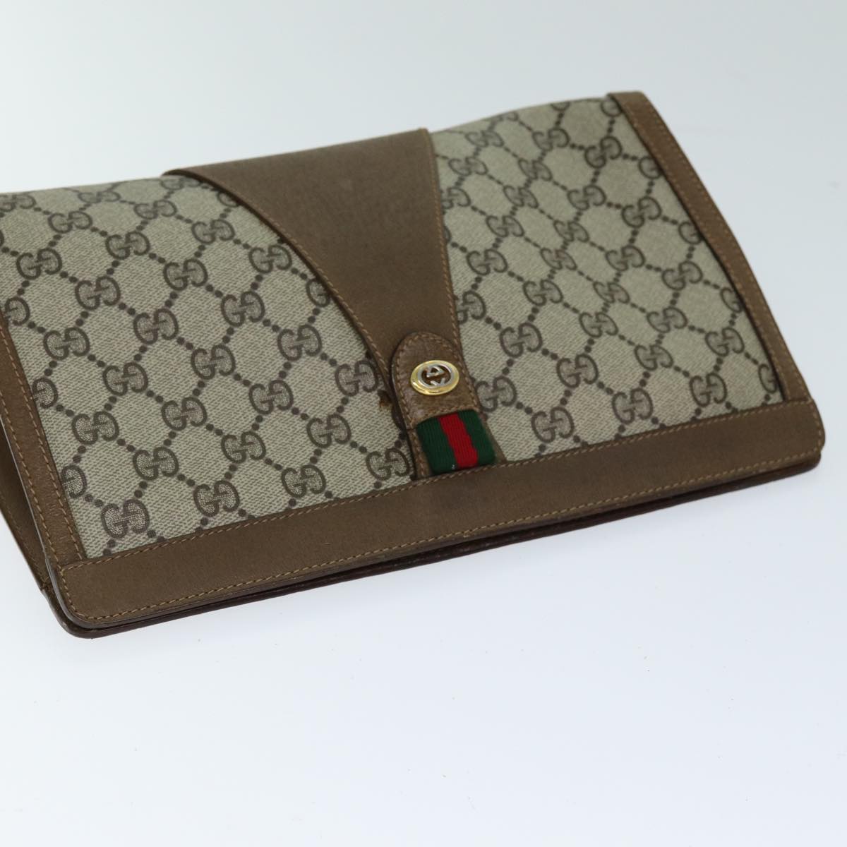 GUCCI GG canvas Clutch Bag