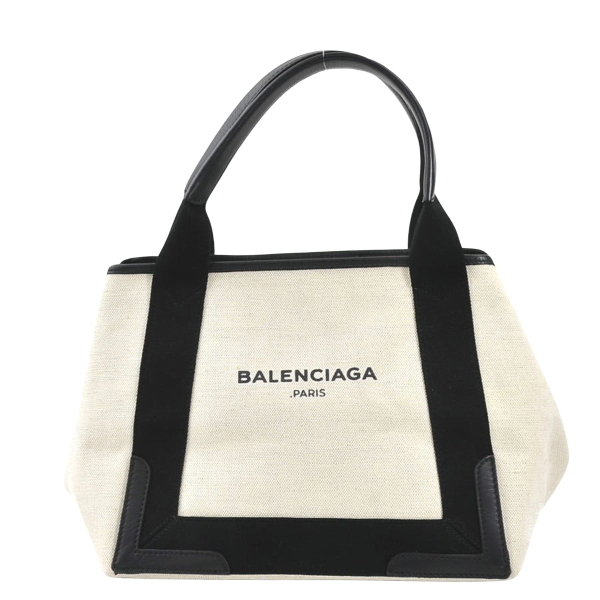 balenciaga Navy Cabas Tote
