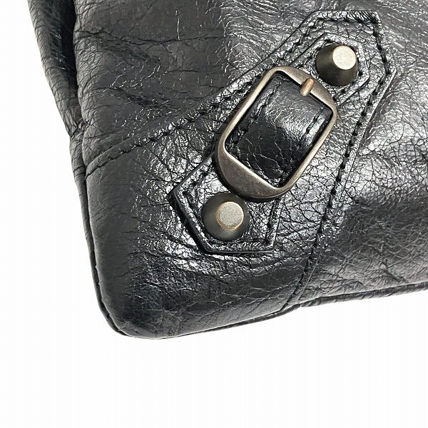 balenciaga Leather Envelope Shoulder Bag 327079