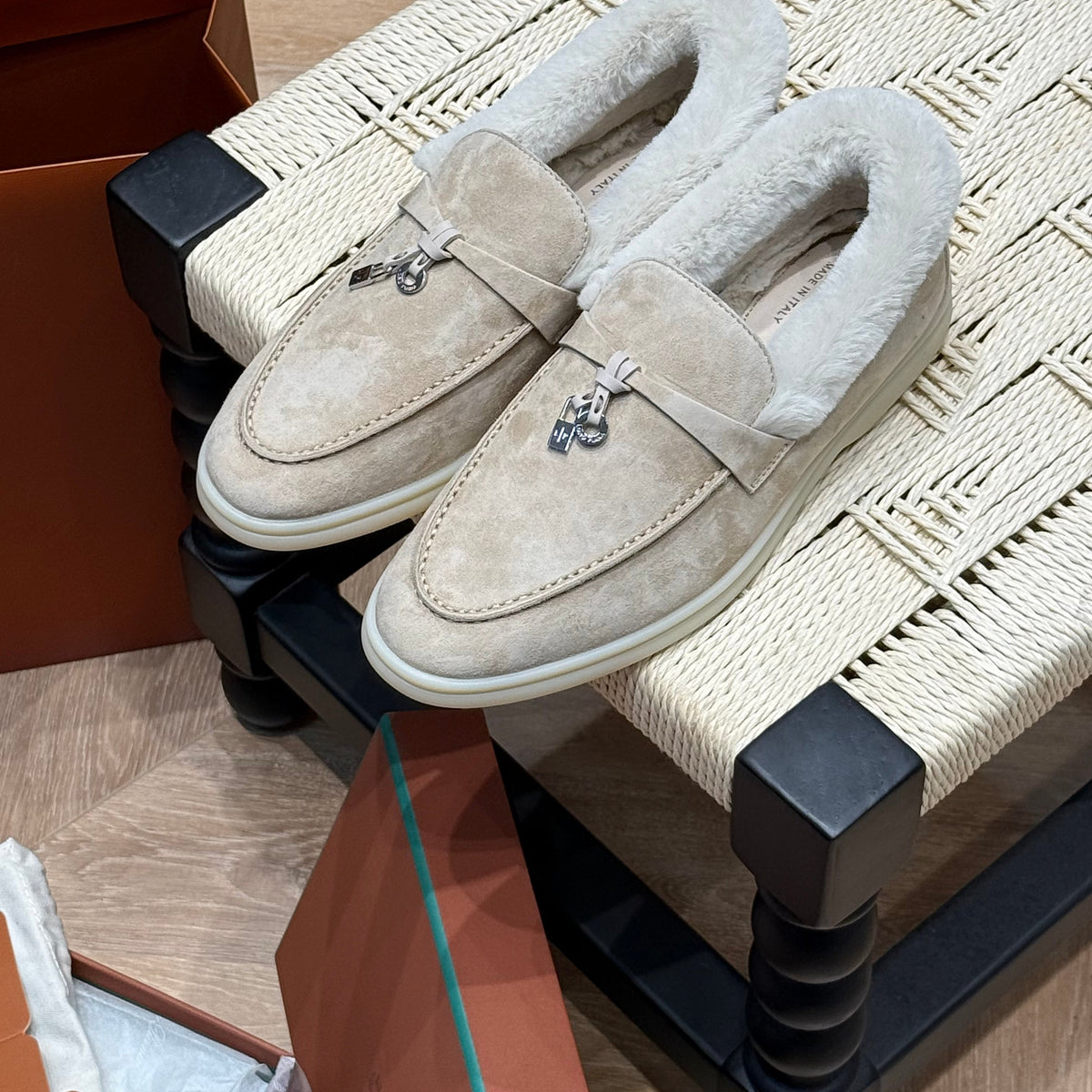 LORO P SUMMER CHARMS LOAFERS