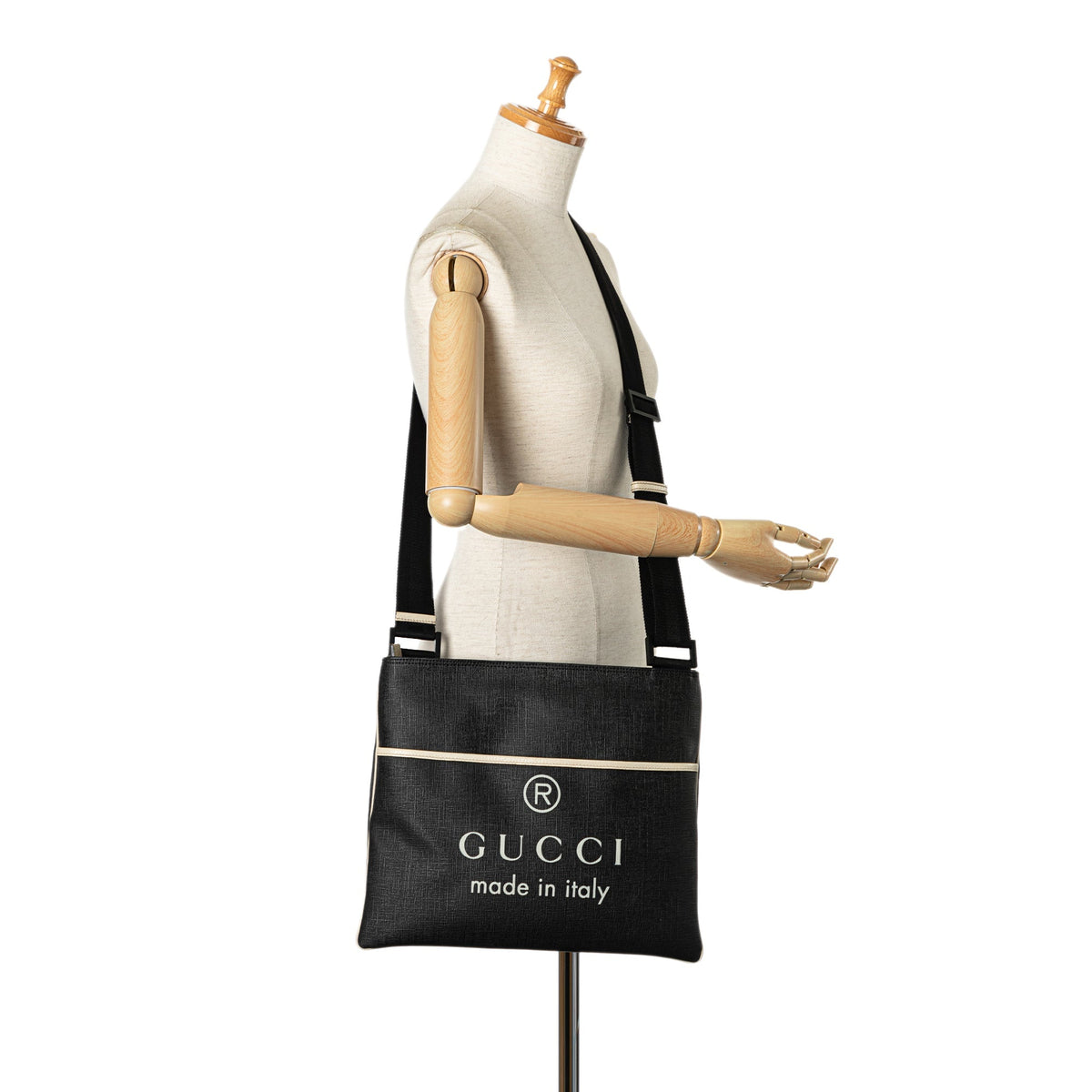 GUCCI Trademark Logo Crossbody Crossbody Bag