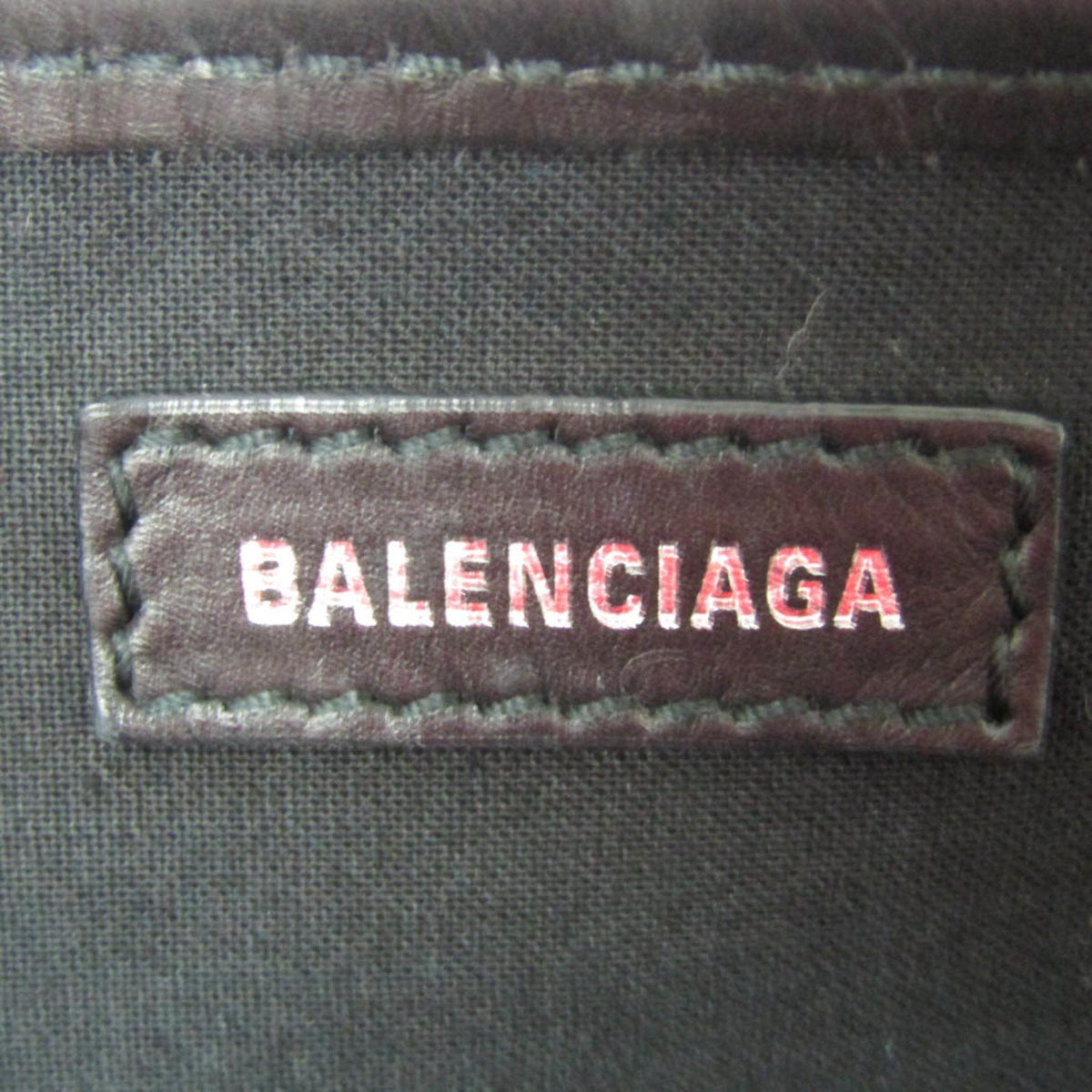 balenciaga Navy Cabas Tote