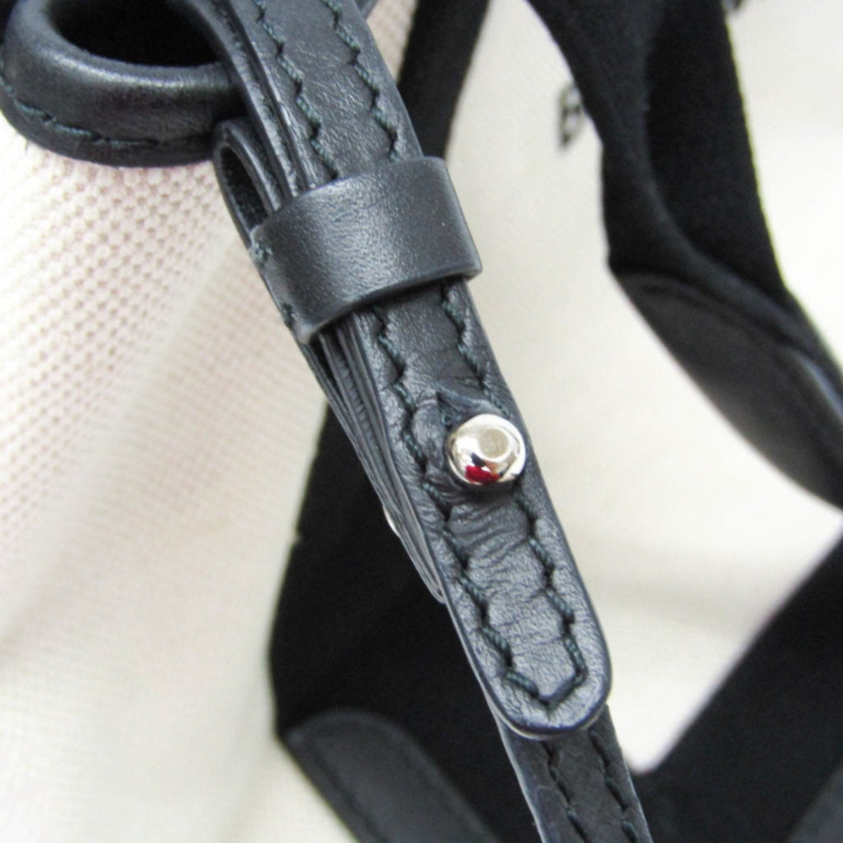 balenciaga Navy Cabas Tote