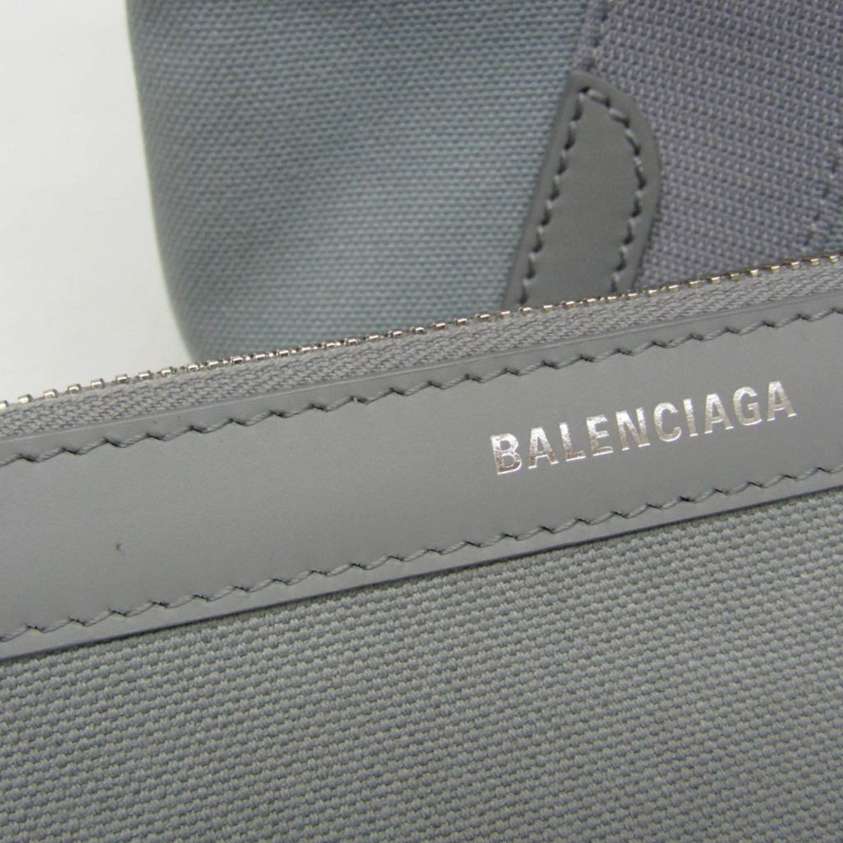 balenciaga Navy Cabas Tote