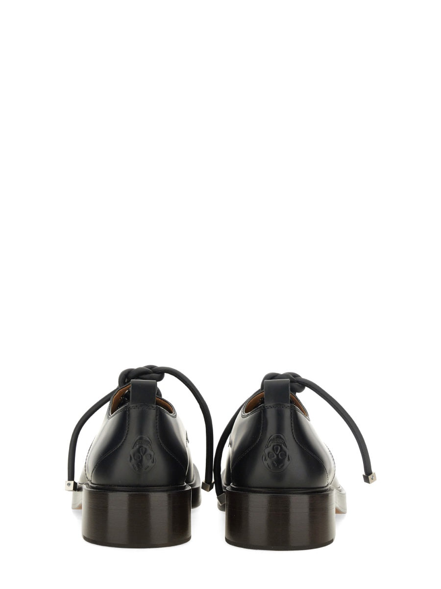Alexander Mcqueen Men Leather Derby.