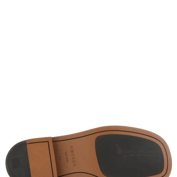 Alexander Mcqueen Men Leather Derby.