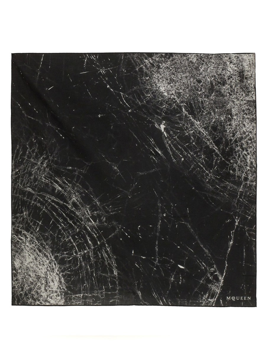 Alexander Mcqueen Men Cotton Scarf