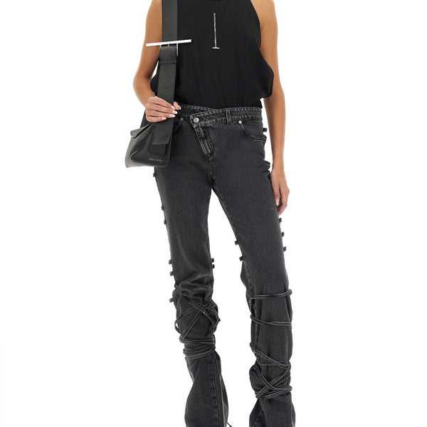 Alexander Mcqueen Women Ribbed Tank Top