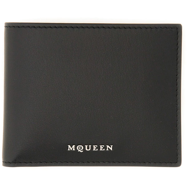 Alexander Mcqueen Men Wallet With Logo