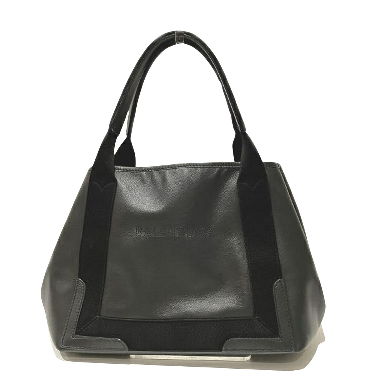 balenciaga Navy Cabas Handbag