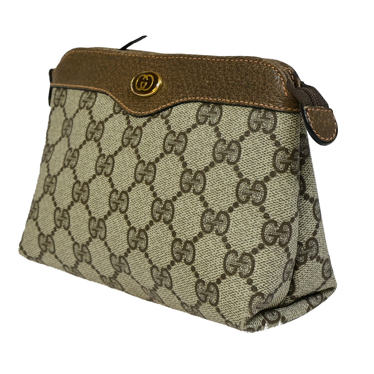 GUCCI GG canvas Clutch Bag