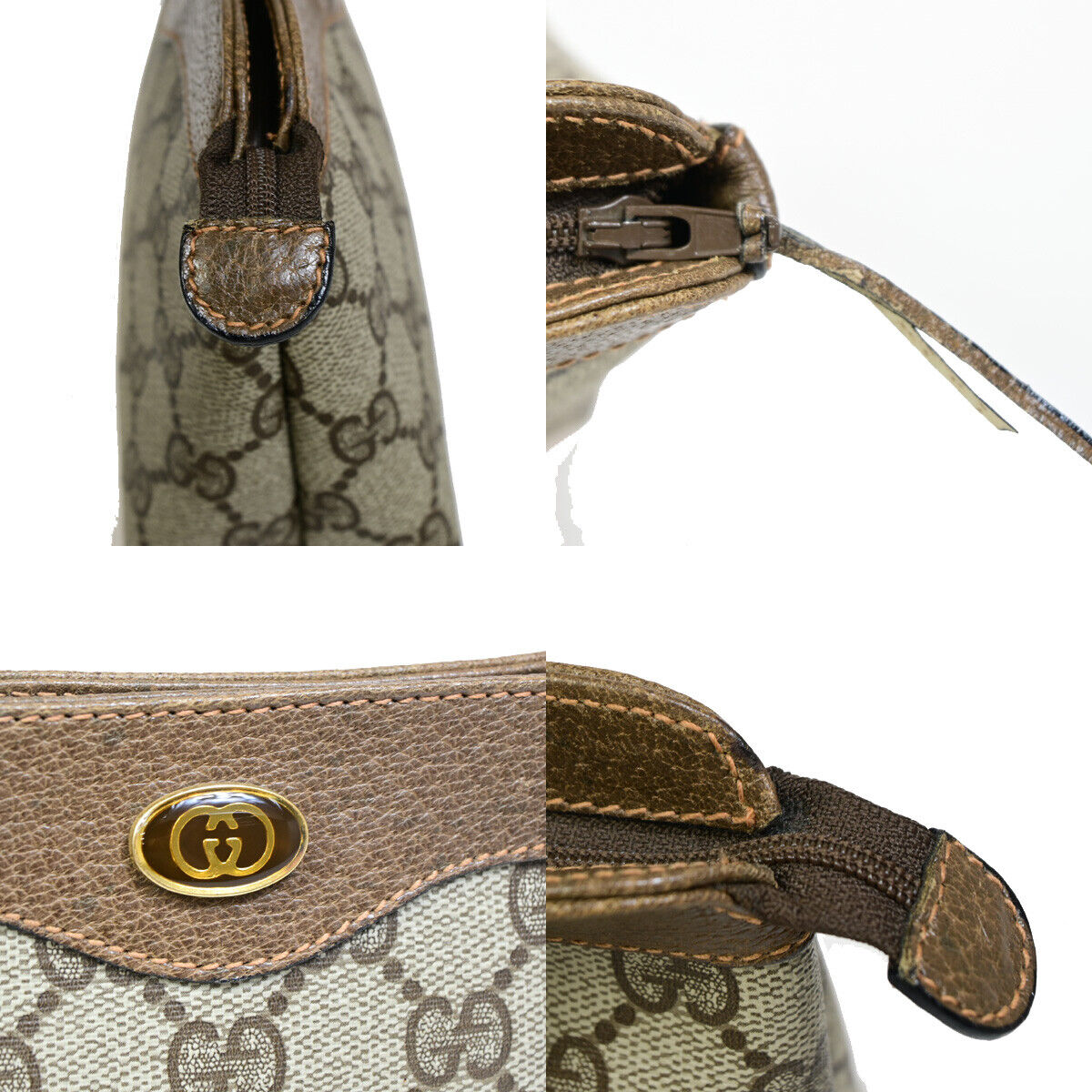 GUCCI GG canvas Clutch Bag