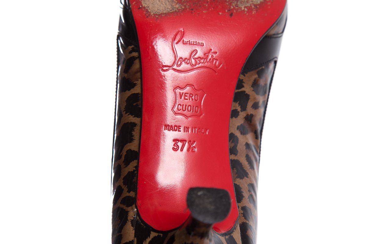 Christian Louboutin Leopard Pumps SZ 37.5