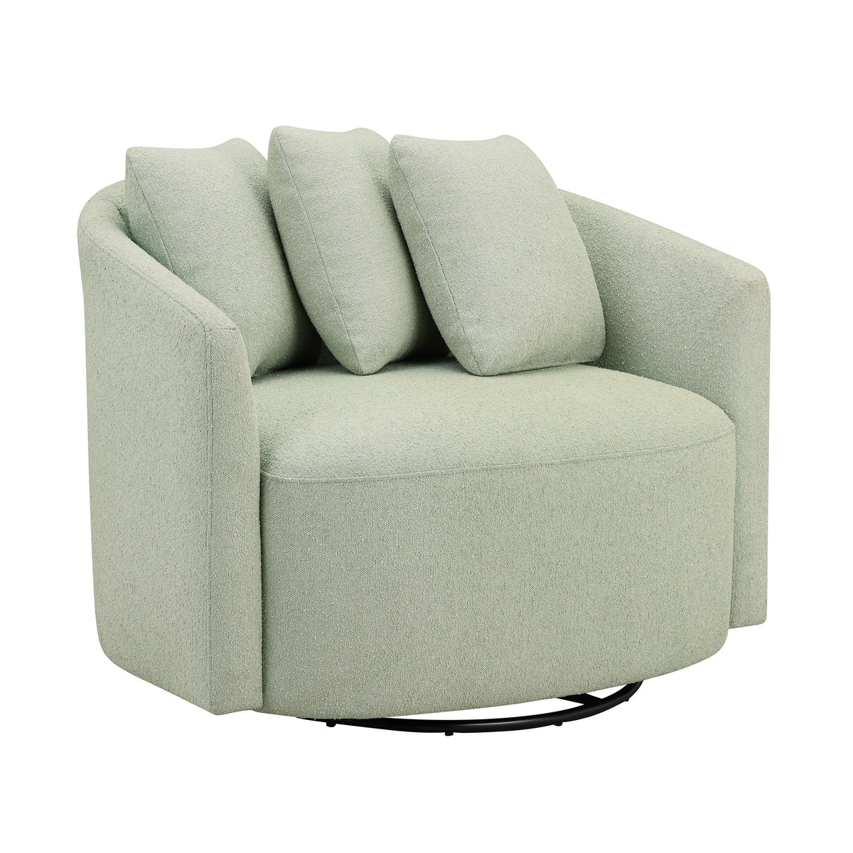 Drew Accent Chair by Drew Barrymore, Sage Boucle
