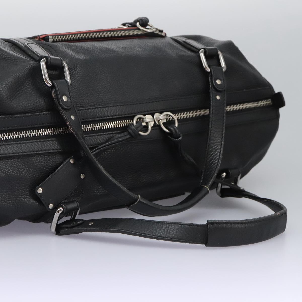 Chloe Hand Bag Leather Black 110305