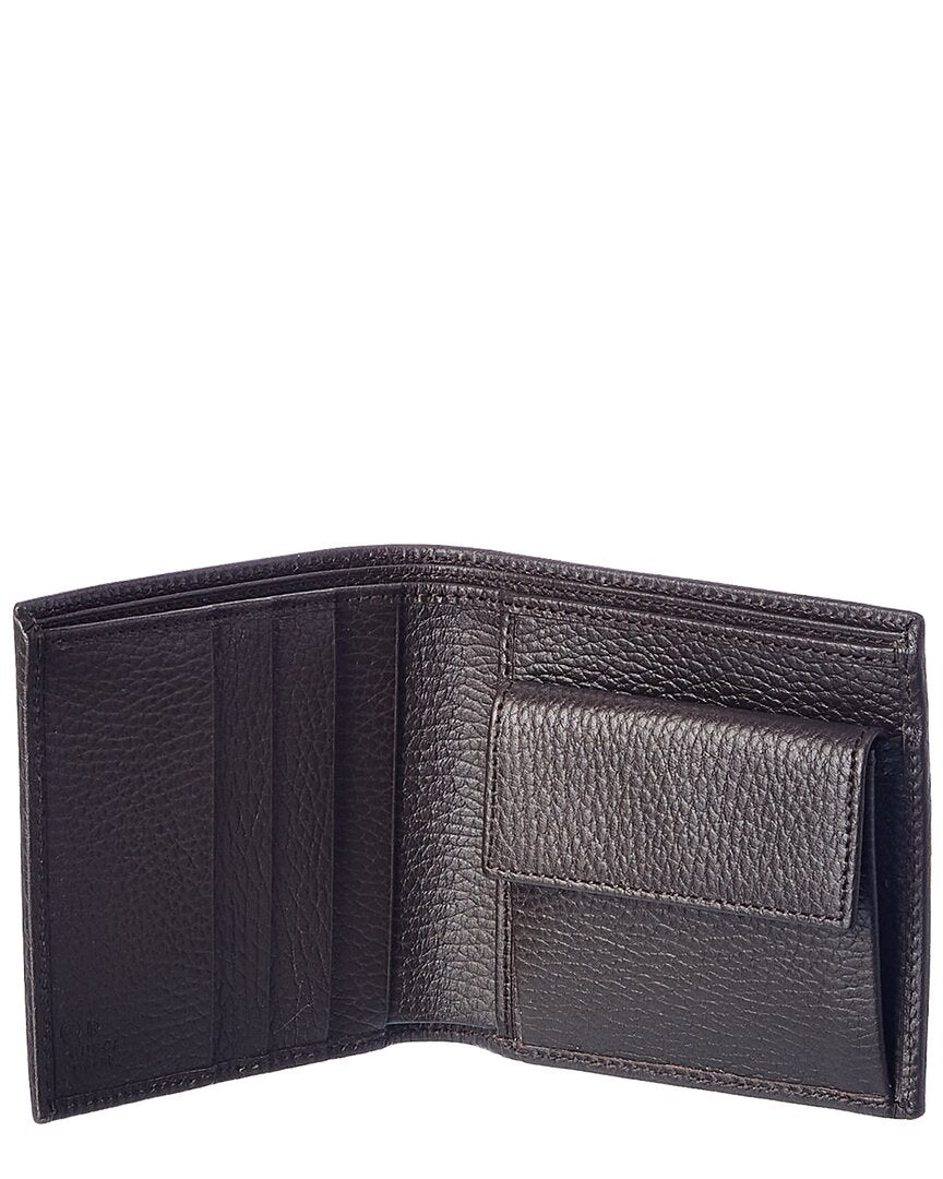 Gucci Original Gg Canvas & Leather Wallet