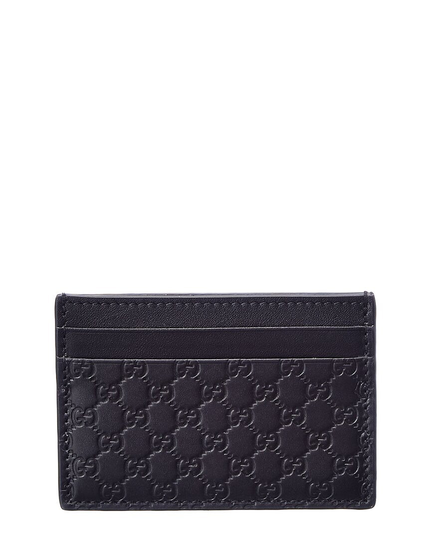 Gucci Gg Leather Card Holder