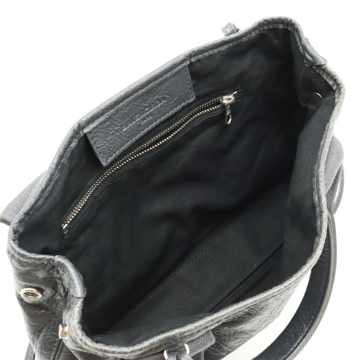 balenciaga Navy Cabas Tote