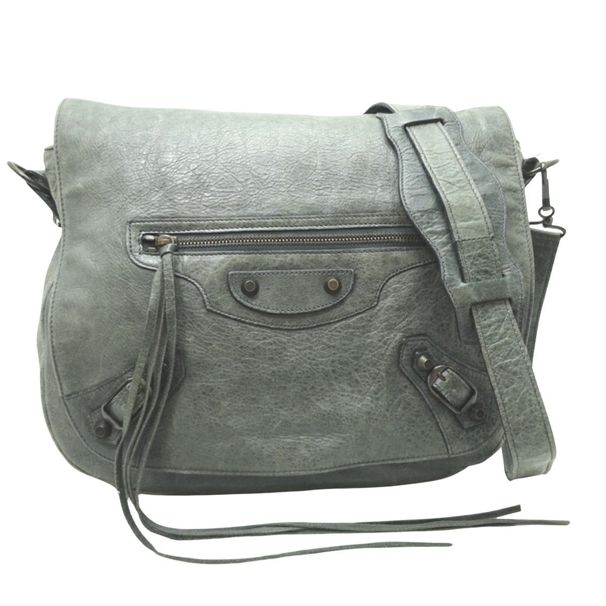 balenciaga The Folk Shoulder Bag