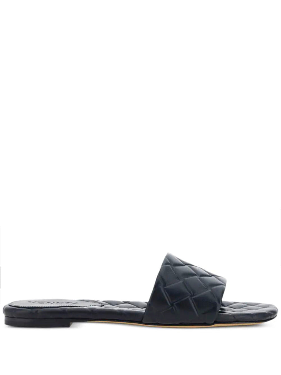 Bottega Veneta Women Intreccio Pattern Amy Flat Mule