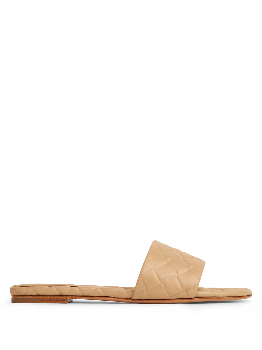 Bottega Veneta Women Intreccio Pattern Amy Flat Mule