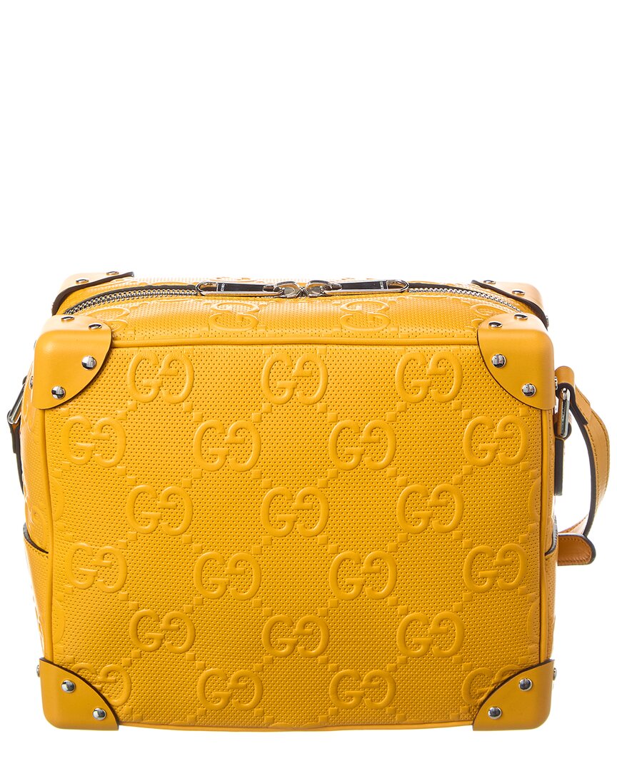 Gucci Vintage Bree Cloth & Leather Crossbody