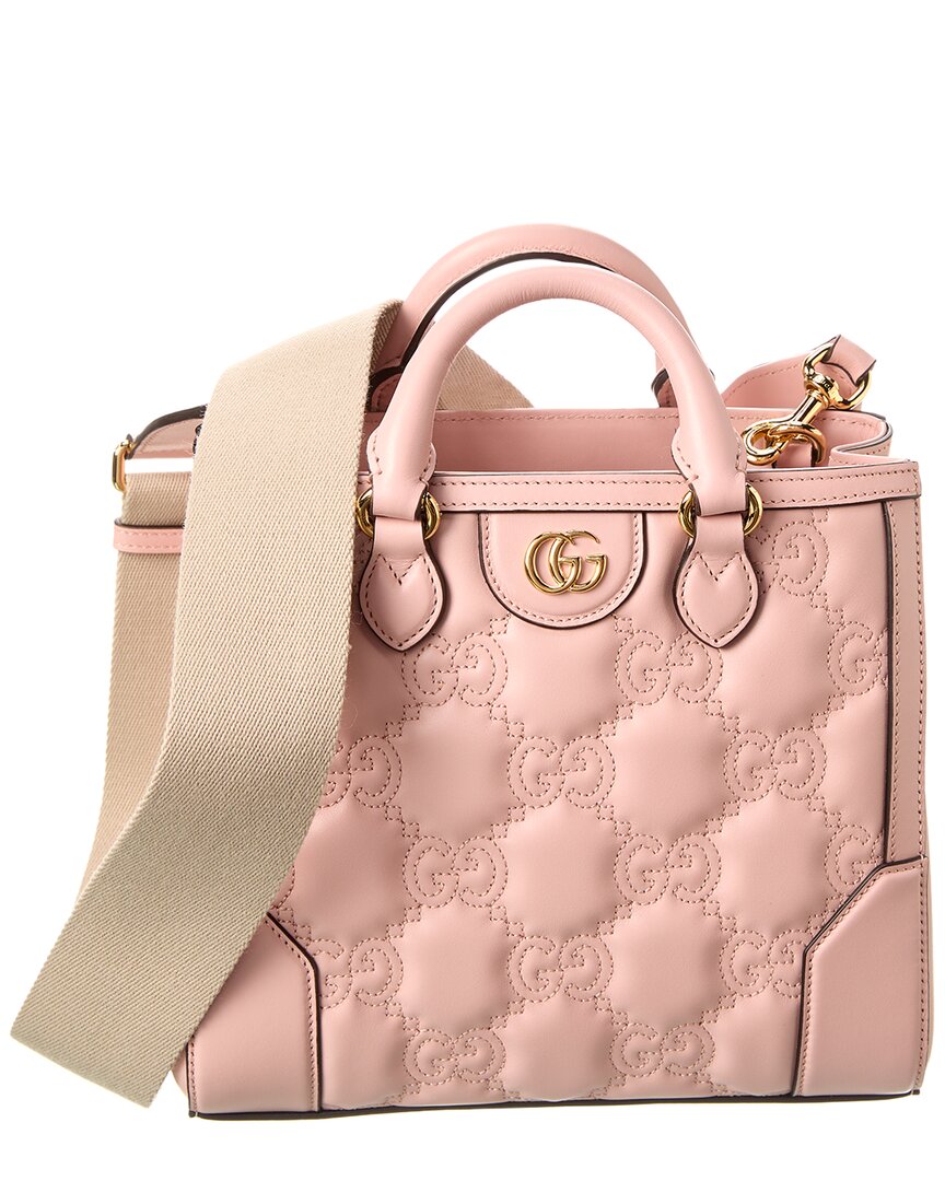 Gucci Gg Matelasse Mini Leather Shoulder Bag