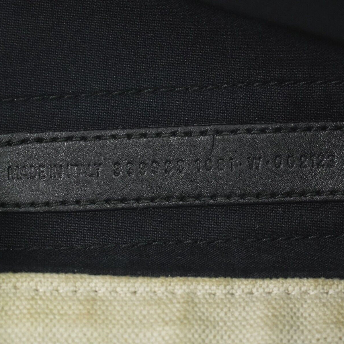 balenciaga Navy Cabas Handbag