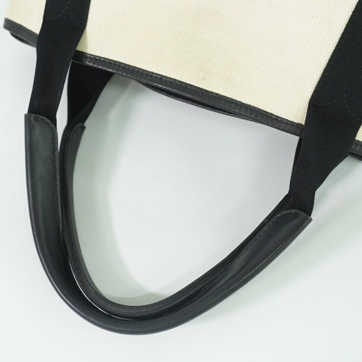 balenciaga Navy Cabas Handbag